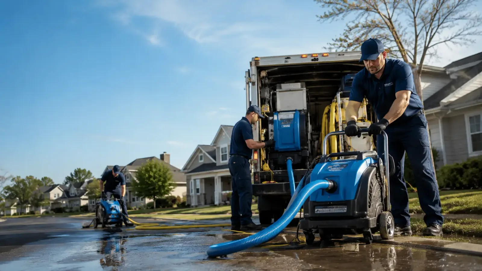 Flood Damage Cleanup in Houston, AK